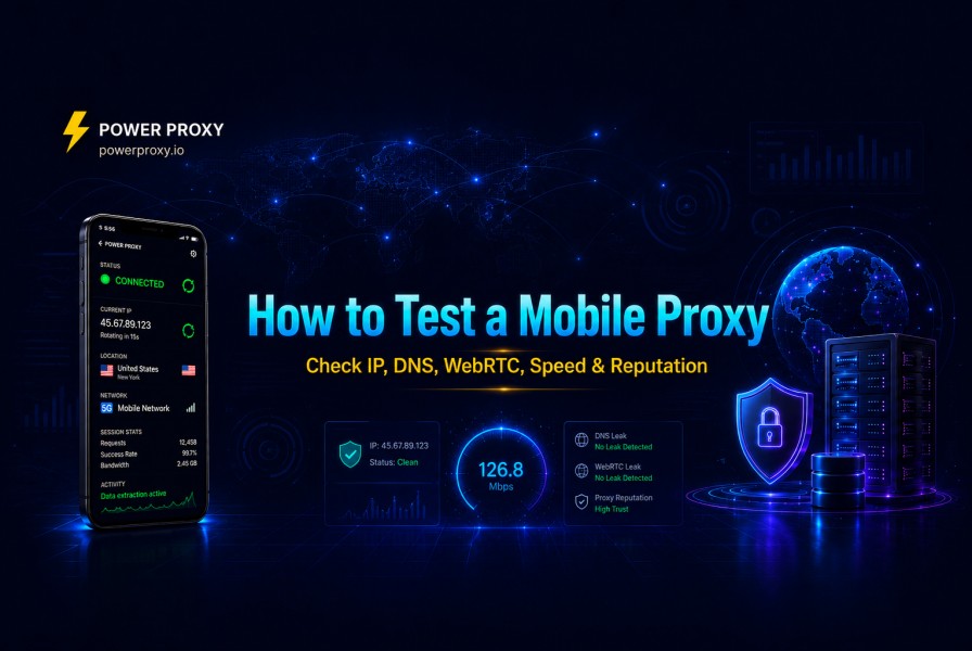 How to Test a Mobile Proxy?