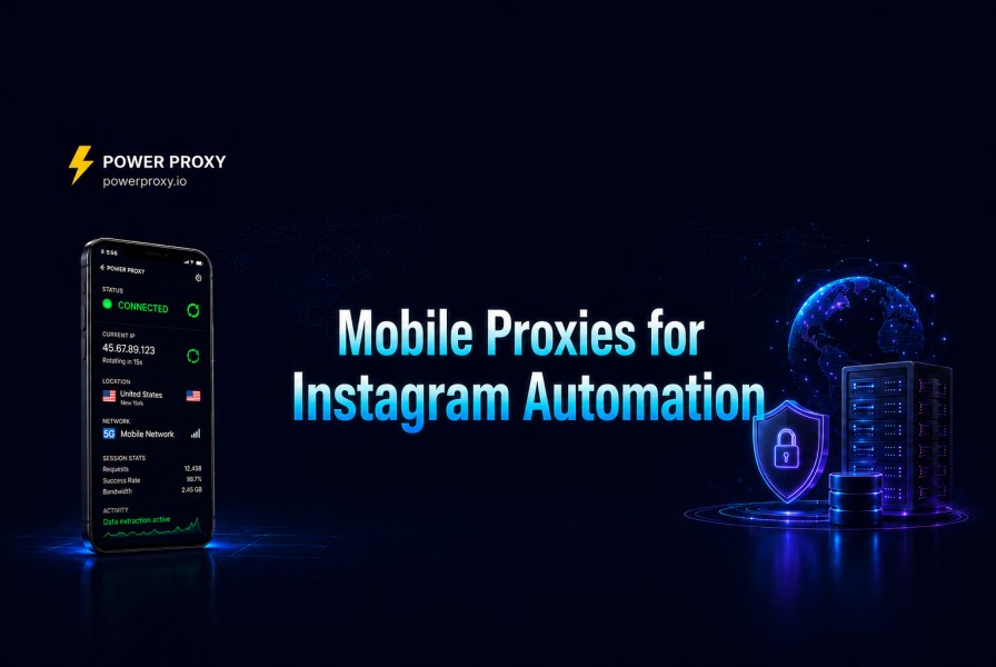 Mobile Proxies for Instagram Automation